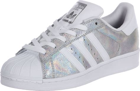 adidas wit zilver superstar|Adidas Superstar shoes white.